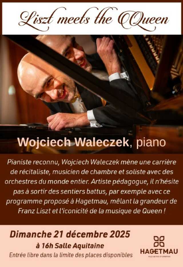 Récital de Piano par Wojciech Waleczek : Liszt meets the Queen