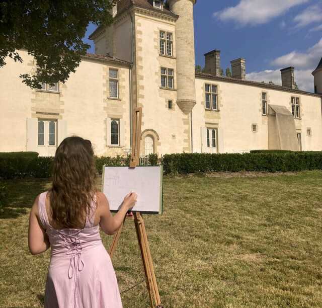 Retraite artistique Dessin & Grands Vins au Château Toulouse-Lautrec