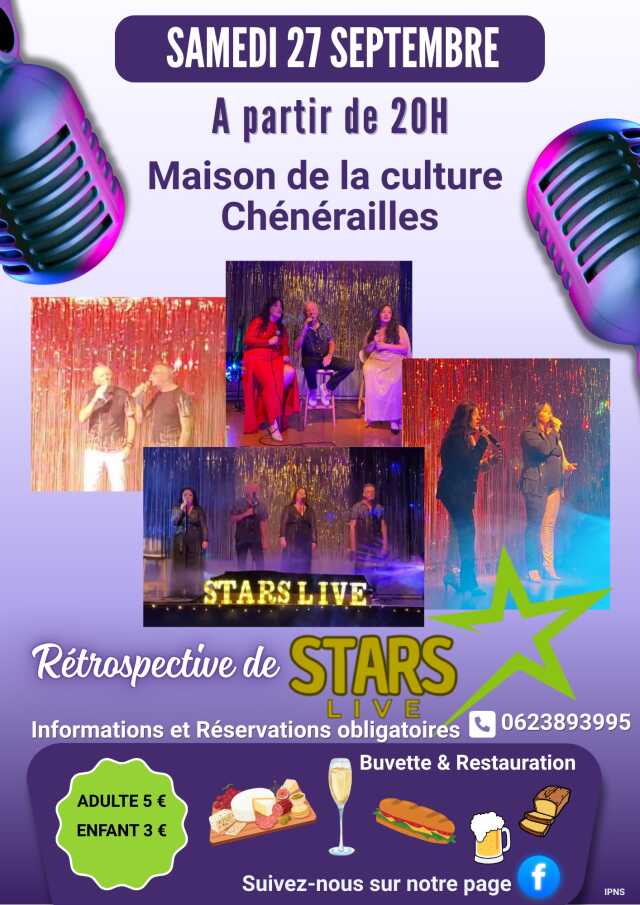 RETROSPECTIVE DE STARS LIVE