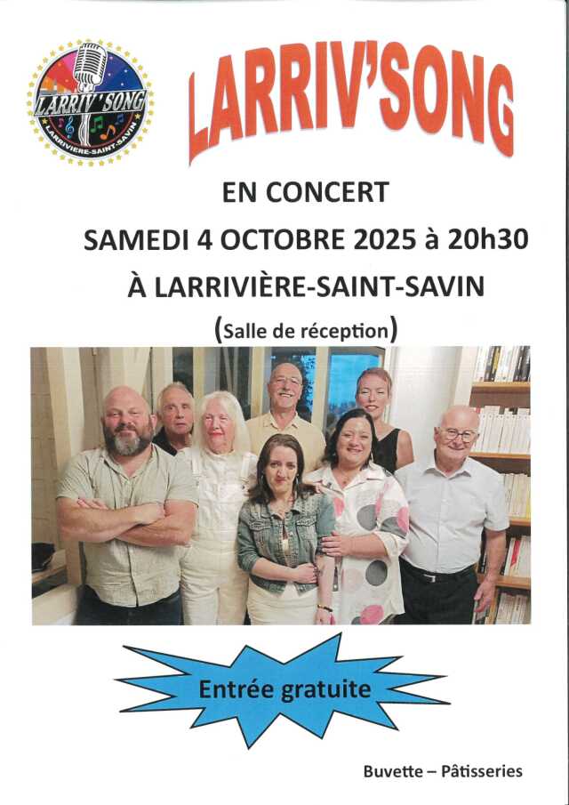 Concert Larriv'song