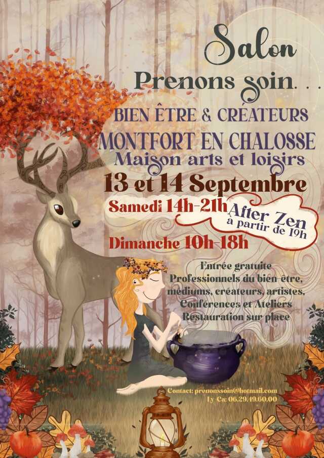 Salon Prenons soin... bien-être et créateurs