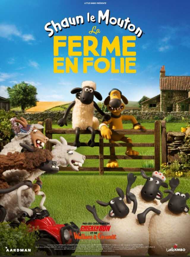 Cinéma Laruns : Shaun le mouton : La ferme en folie