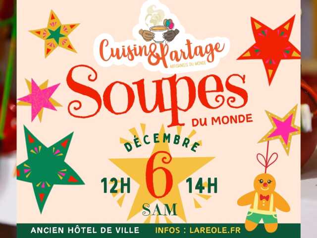 Dégustation soupes de noël