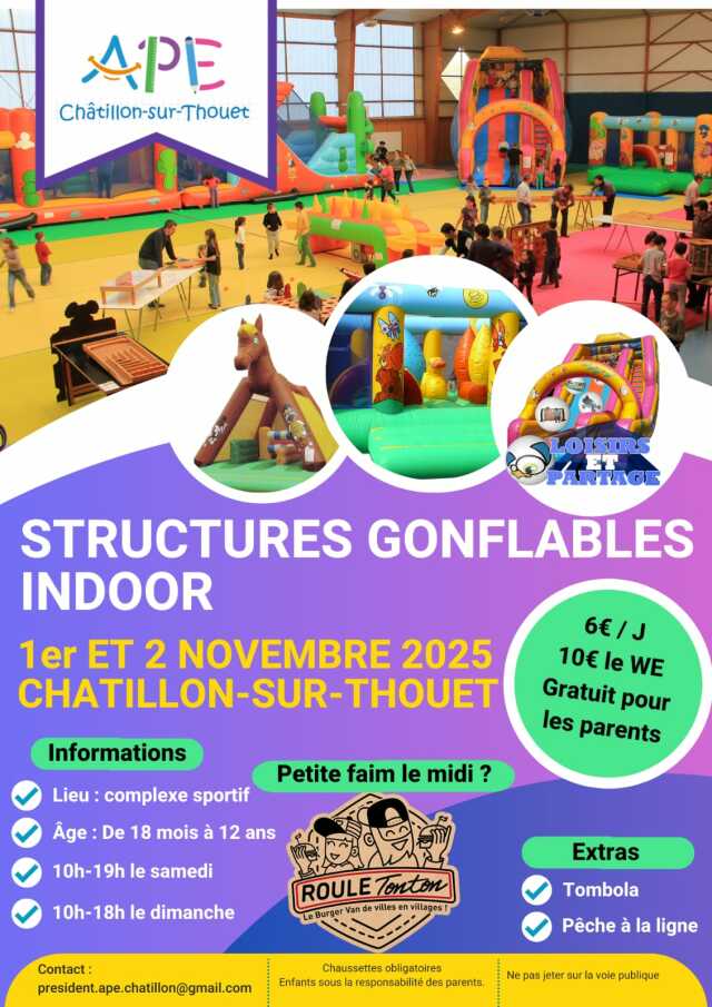 Parc structures gonflables Indoor