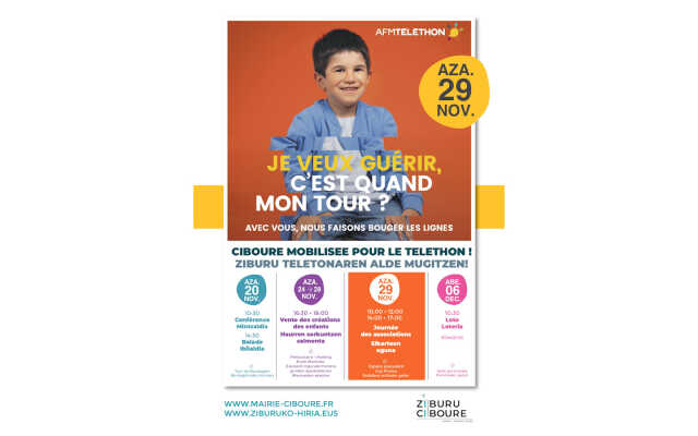 Téléthon : vente des créas des enfants