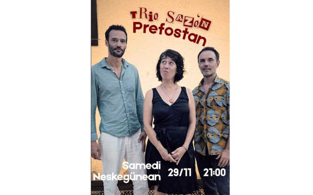 Concert : trio Sazon
