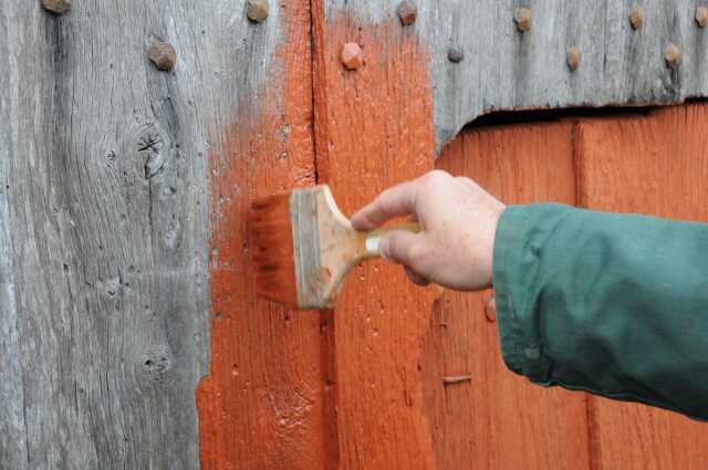 Atelier peinture à l'ocre 
