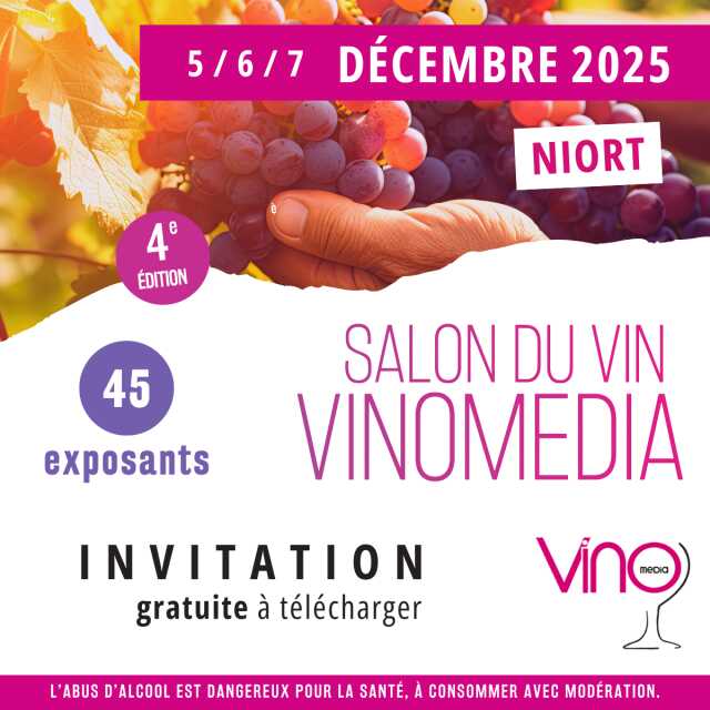 Salon des vins Vinomedia de Niort