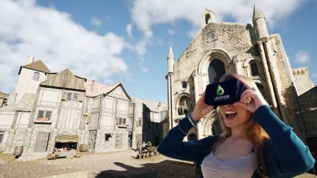 Visite en réalité virtuelle avec l'application LegendR, dans le cadre des Journées Européennes du Patrimoine