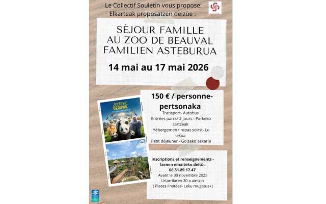 Séjour famille au zoo de Beauval