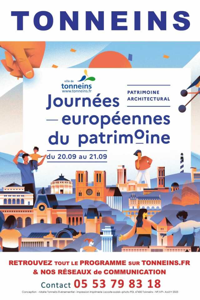 Les Journées Européennes du Patrimoine à Tonneins