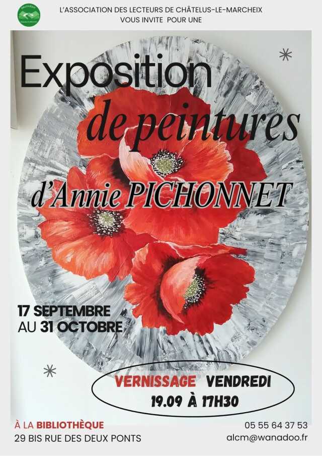 Exposition de Peintures d'Annie PICHONNET