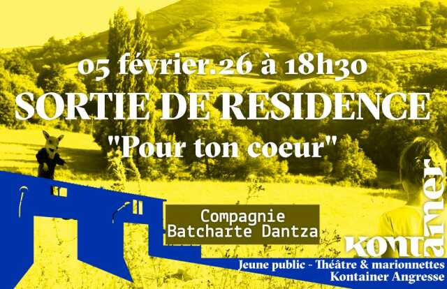 Sortie de résidence / 