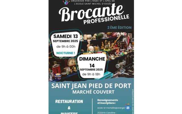 Brocante professionnelle