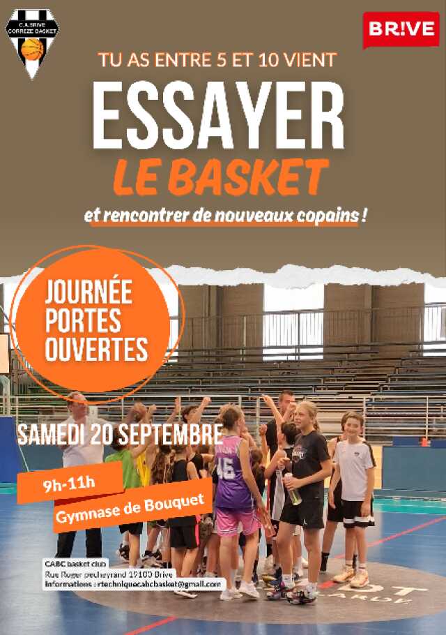 Journée portes ouvertes CABC Basket (Gymnase de Bouquet)