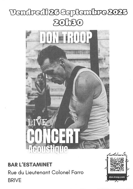 Concert de Don Troop (L'Estaminet)