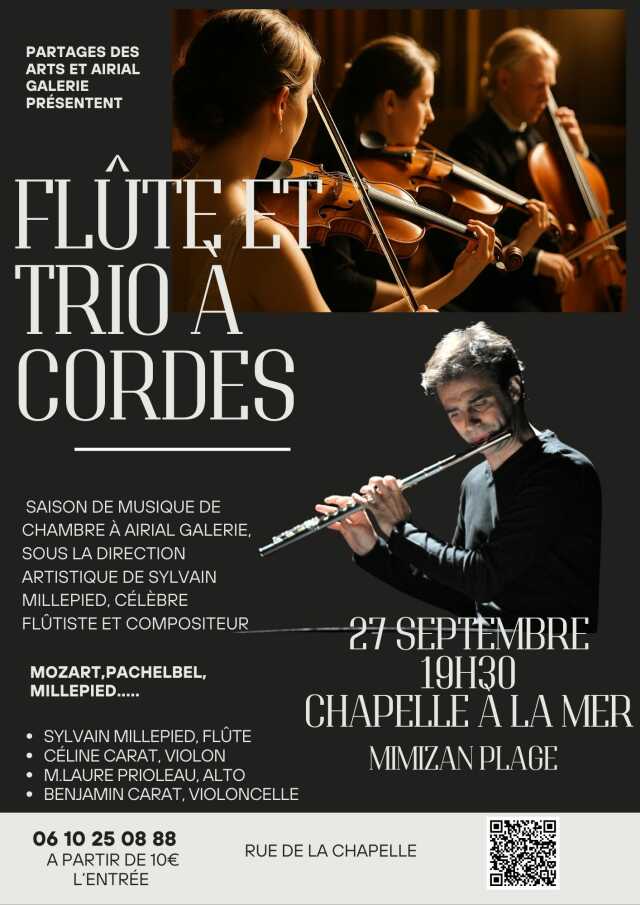 Flûte et Trio à cordes