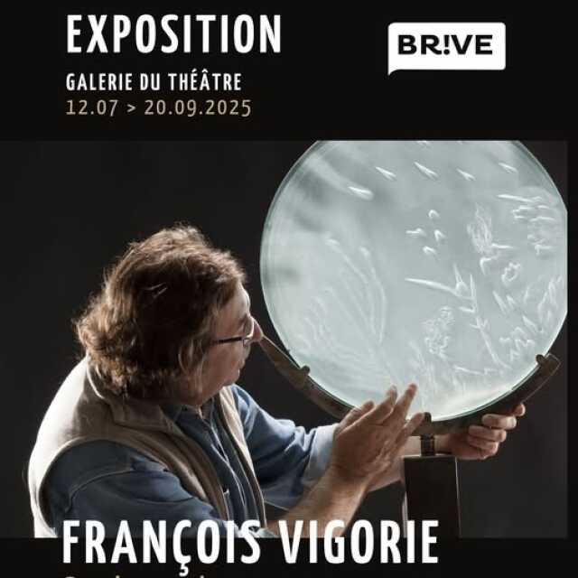 Exposition: François Vigorie-Sculpter la transparence (Galerie du Théâtre)