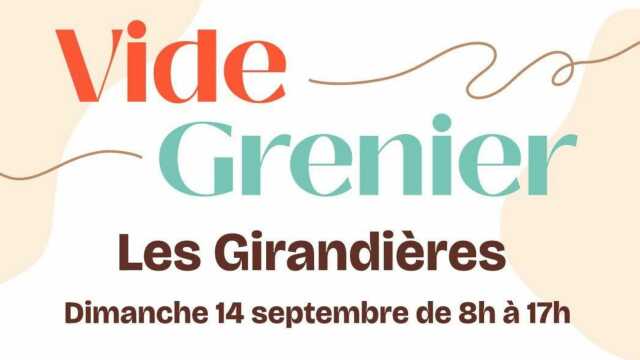 Vide-grenier : Les Girandières