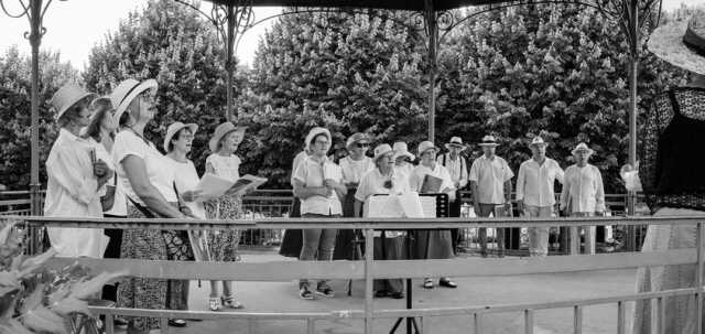 Concert avec la chorale, Choeur Saint-Léonard