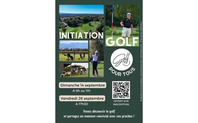 Initiation golf pour tous