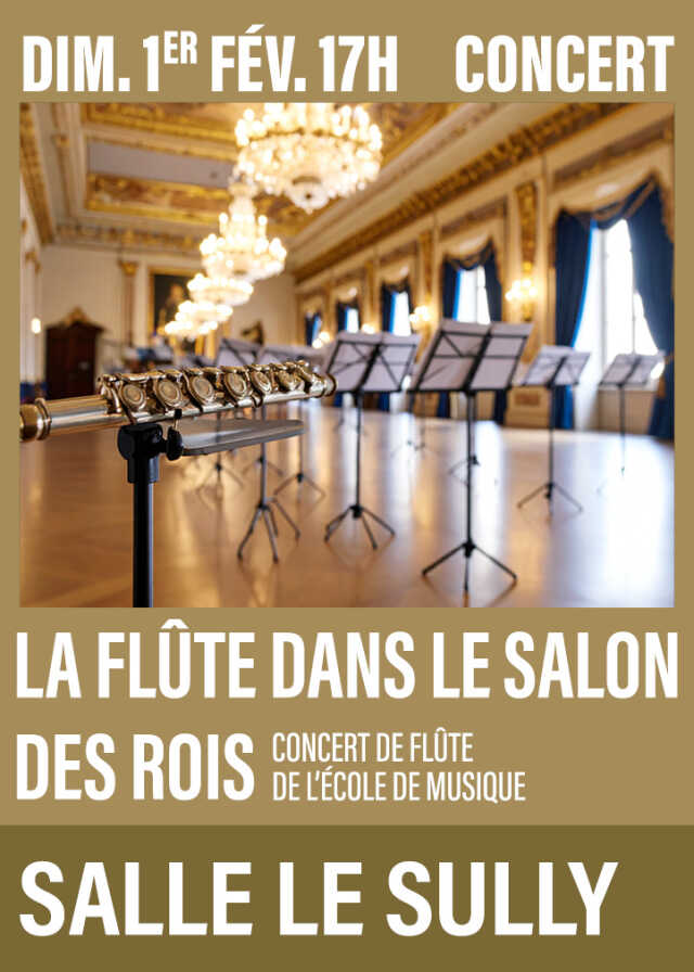 Concert – La flûte dans le salon des rois
