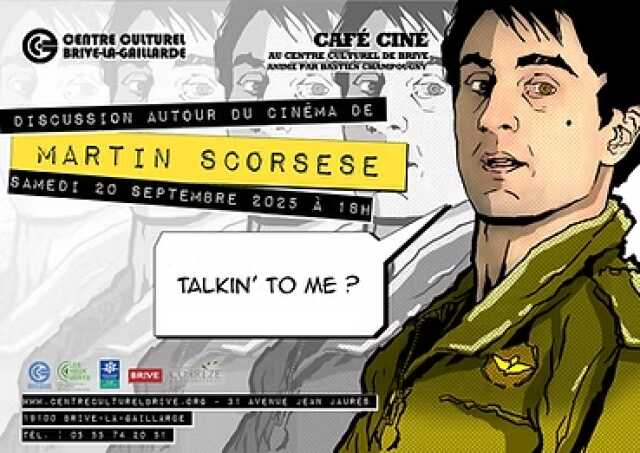 Café-ciné: Discussion autour du cinéma de Martin Scorsese (Centre culturel)
