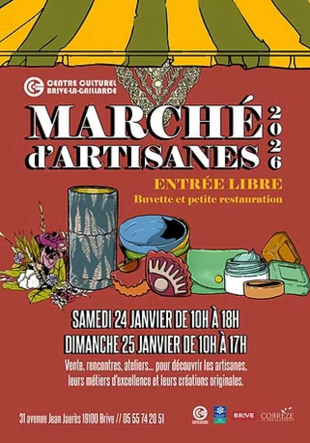 Marché d'artisanes (Centre Culturel)
