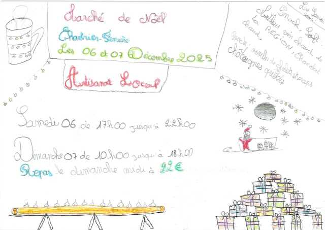 Marché de Noël à Chartrier Ferrière