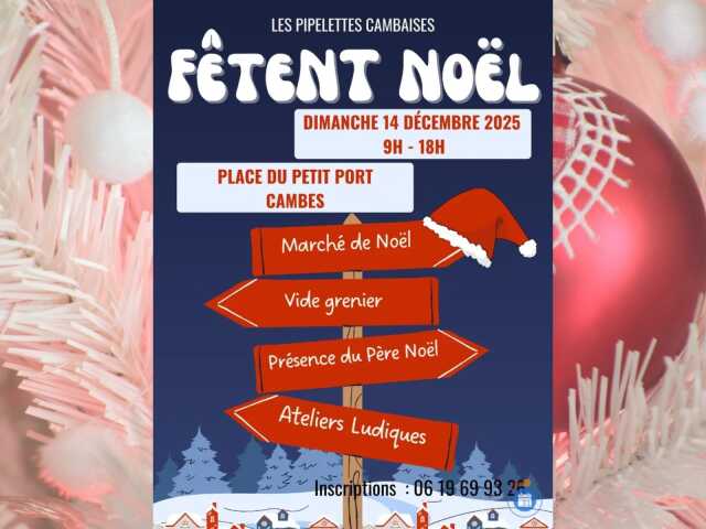 Les Pipelettes Cambaises fêtent Noël