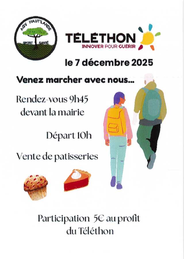 Marche pour le Téléthon