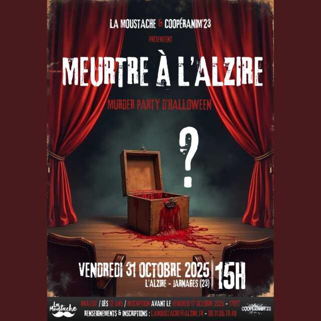 Murder Party d'Halloween à l’Alzire