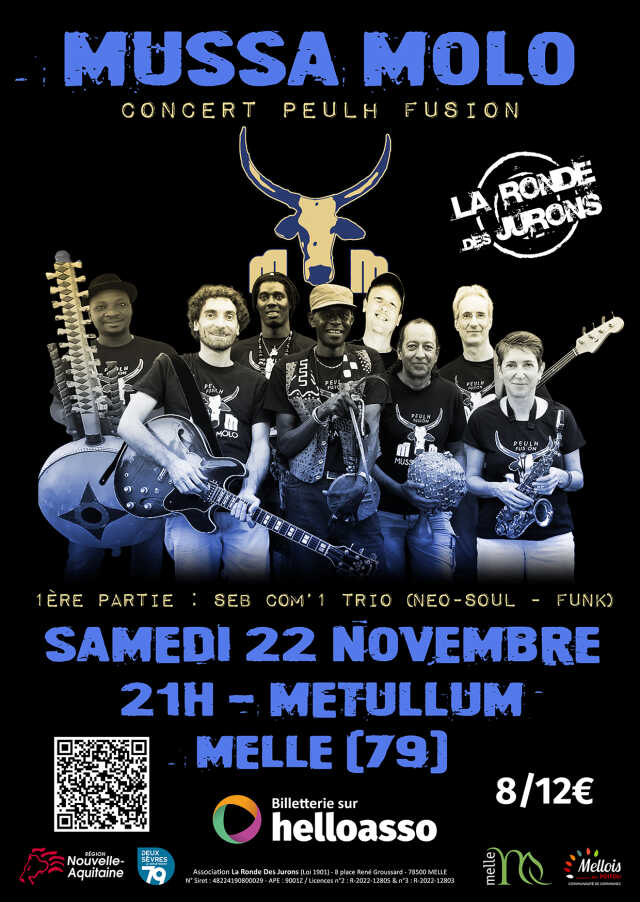 Mussa Mollo + Seb Com'1 trio (1ère partie)