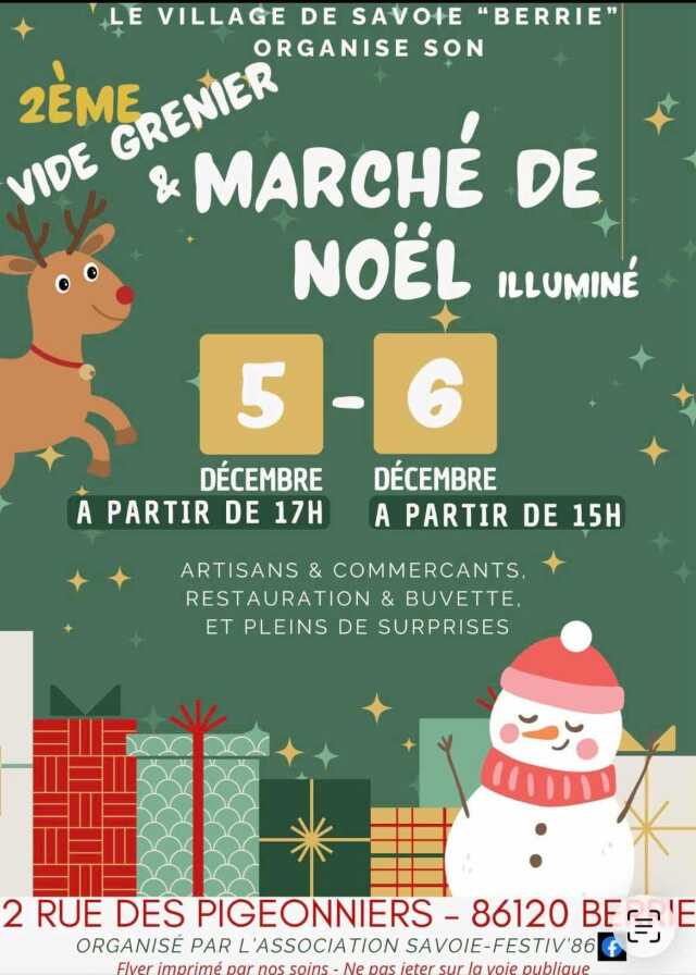 2ème Marché de Noël à Savoie (Berrie)