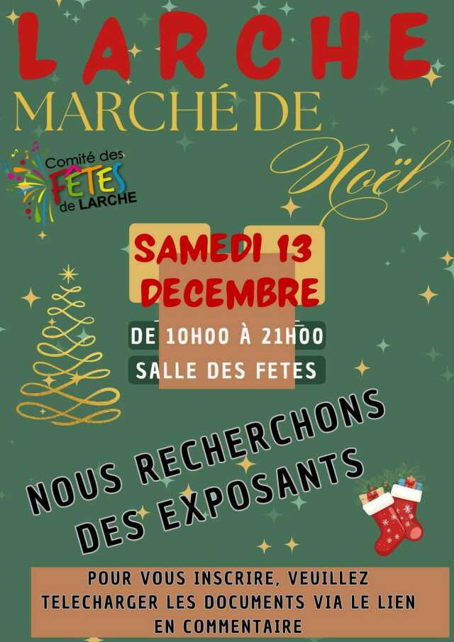 Marché de Noel à Larche