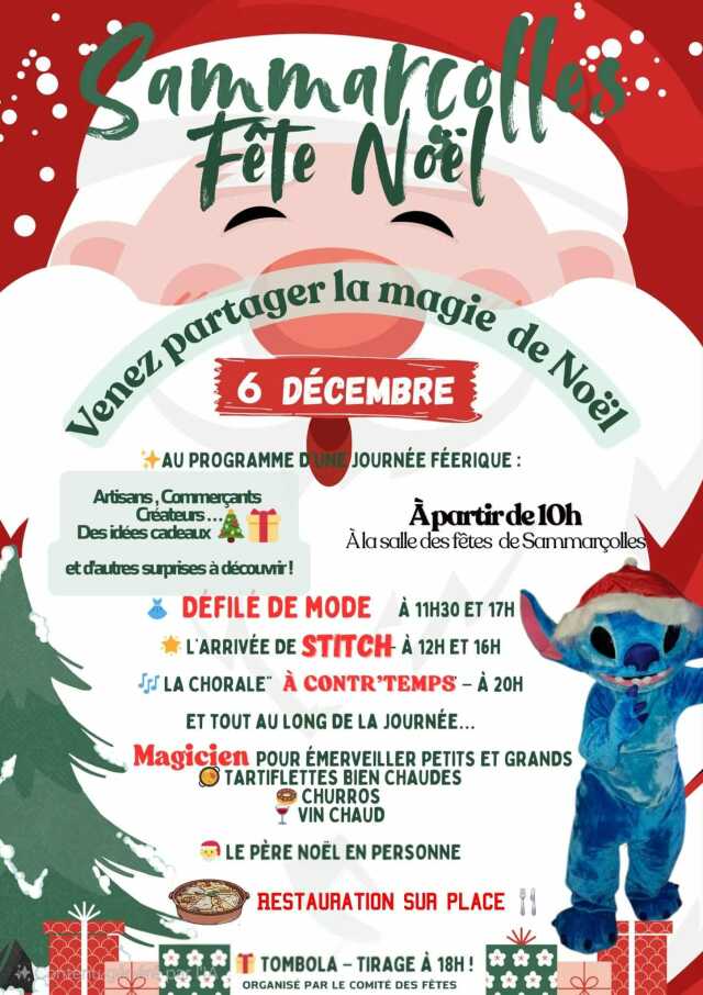 Sammarçolles fête Noël