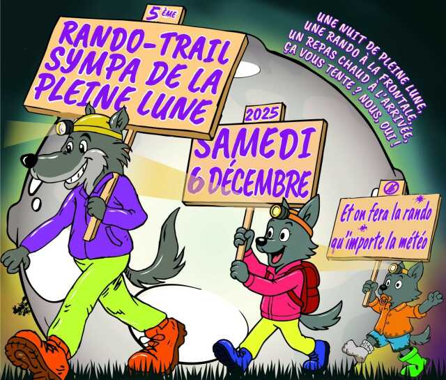 5eme Rando-Trail Sympa de la Pleine Lune