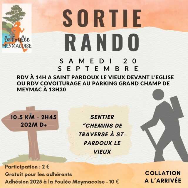 Sortie rando - 