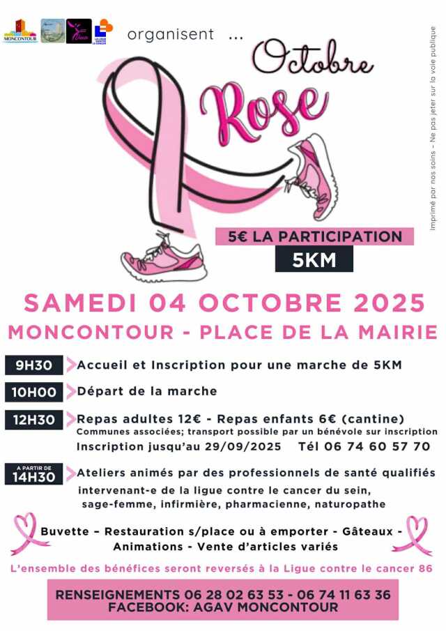 Octobre Rose Moncontour