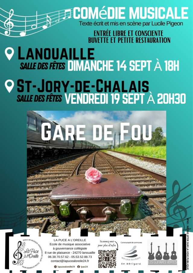 Comédie Musicale - Gare de Fou