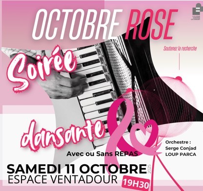 Soirée dansante Octobre rose