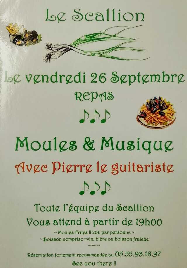 Soirée moules frites