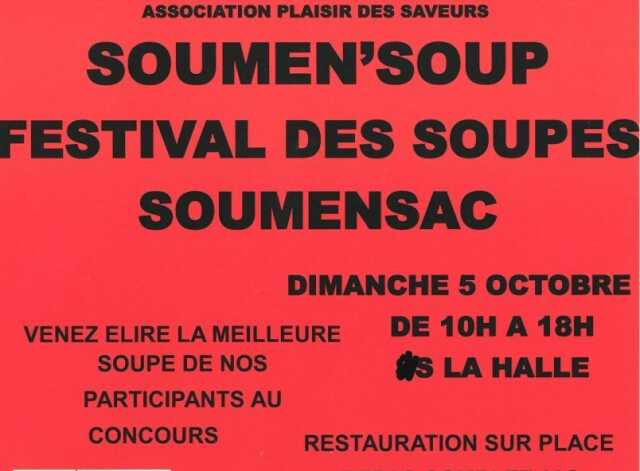 2ème Festival de la Soupe à Soumensac Soumen'Soup