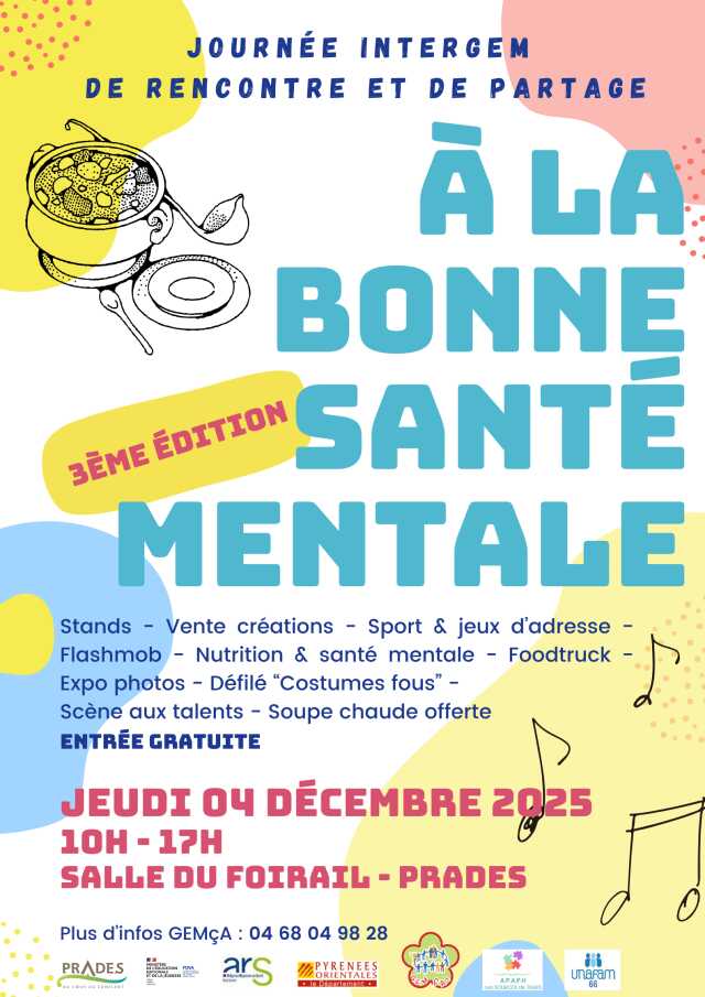 A LA BONNE SANTÉ MENTALE