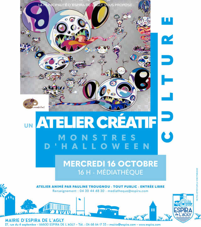 ATELIER CRÉATIF « MONSTRES D’HALLOWEEN »