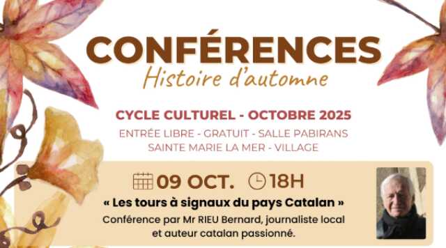 CONFÉRENCE : LES TOURS À SIGNAUX DU PAYS CATALAN