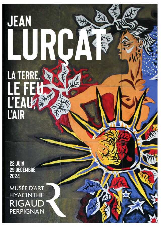 JEAN LURÇAT : LA TERRE, LE FEU, L'EAU, L'AIR