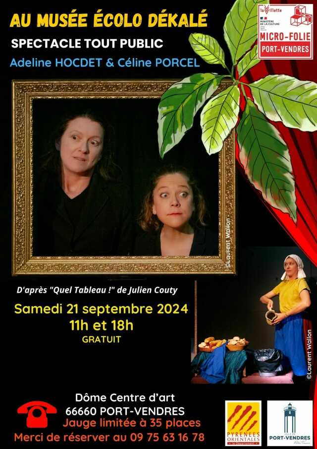 JOURNEES DU PATRIMOINE : SPECTACLE THEATRAL