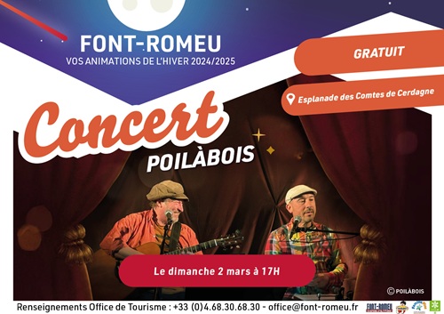 CONCERT POIL A BOIS