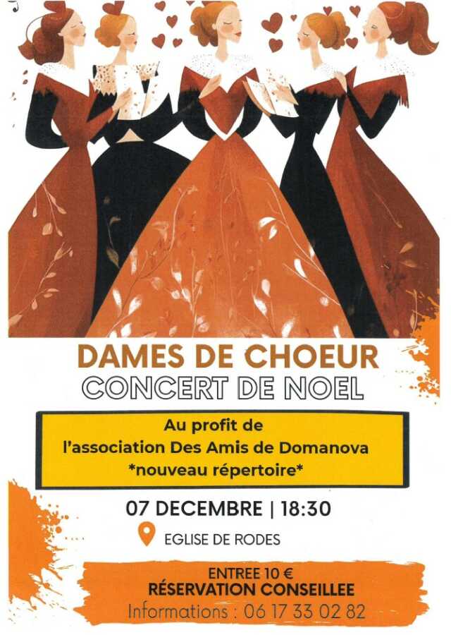 CONCERT DE NOËL DAMES DE CHOEUR